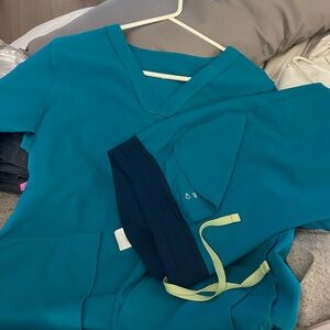 Teal FIGs joggers XLP